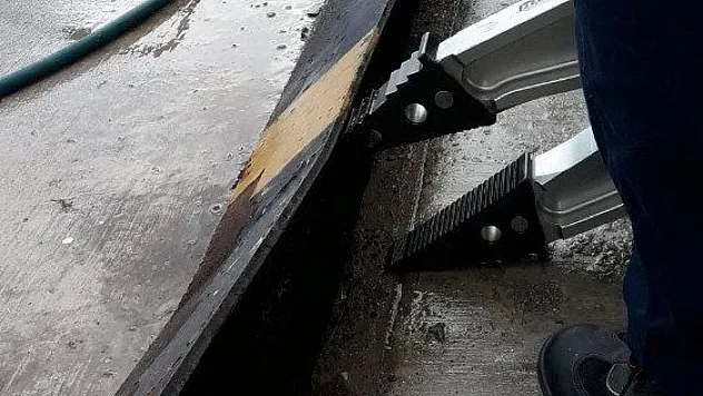 Ekipler yavru kedi için seferber oldu