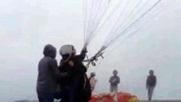 Paraşüt kazasında ölen pilot ve yabancı yolcunun son anları ortaya çıktı
