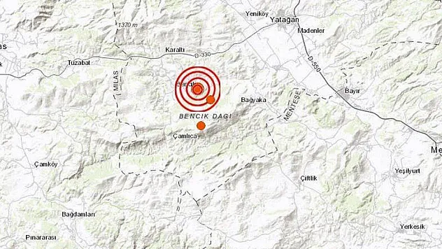 Muğla'da korkutan depremler