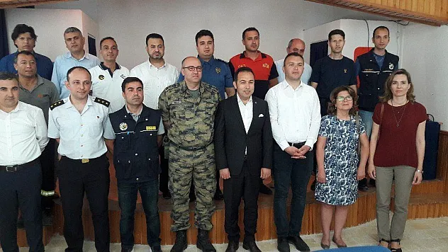 Datça'da orman yangınlarıyla mücadele planı masaya yatırıldı