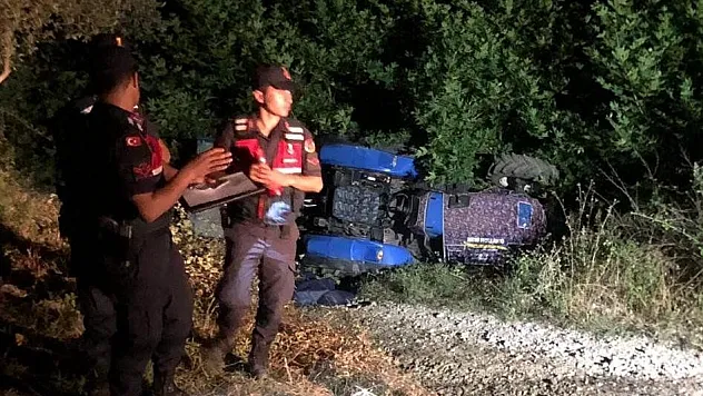 Menteşe'de traktör kazası: 1 ölü