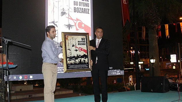 Ortaca'ya 15 Temmuz Demokrasi Zaferi afişi ödülü