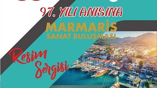 Marmaris'te 33 ressam 66 eserini sergileyecek