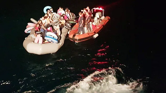 Datça'da 35 göçmen yakalandı