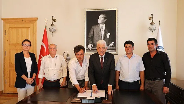 İmzalar Kırsal Kalkınma için atıldı