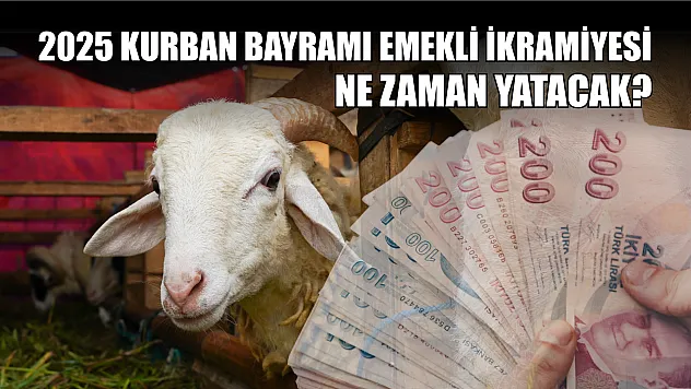 2025 Kurban Bayramı emekli ikramiyesi ne zaman yatacak?