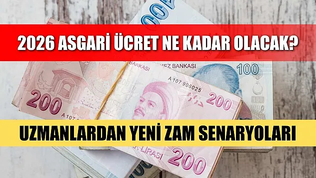 2026 Asgari Ücret Ne Kadar Olacak? Uzmanlardan Yeni Zam Senaryoları