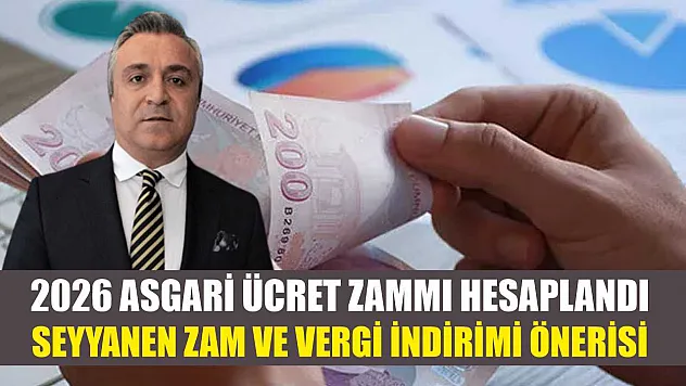 2026 Asgari Ücret Zammı Hesaplandı: Seyyanen Zam ve Vergi İndirimi Önerisi