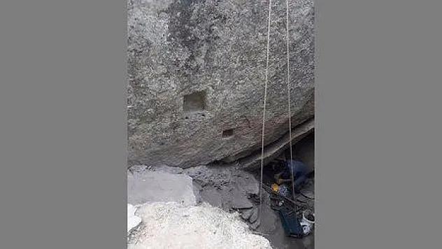 Milas'ta kaçak kazıya suçüstü