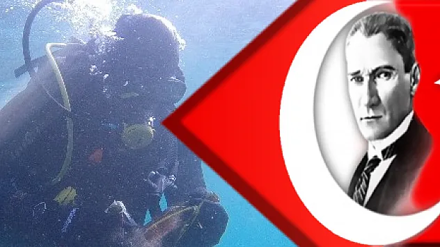 Kadıkalesi'nde denizin dibi temizlendi