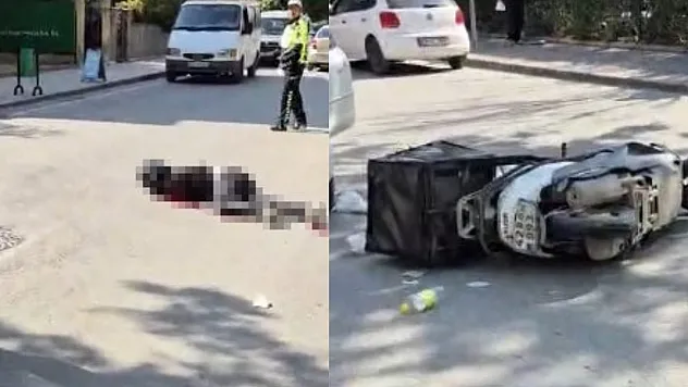 23 yaşındaki motosiklet sürücüsü kazada hayatını kaybetti