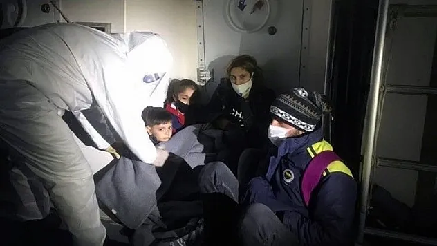 24 düzensiz göçmen kurtarıldı