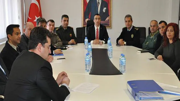 UYUŞTURUCUYLA MÜCADELE TOPLANTISI YAPILDI...