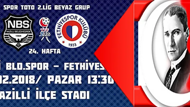 NAZİLLİ MAÇINI KUTLUHAN BİLGİÇ YÖNETECEK