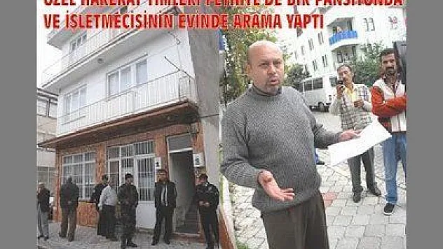 TÜRK BİRLİĞİ HAREKETİ GAZETESİ VE KARDEŞ ÜLKELER DERNEĞİNE POLİS BASKINI