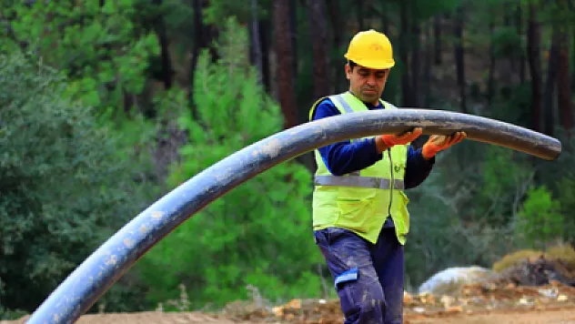 7 BÖLGENİN SU SIKINTISI GİDERİLİYOR...