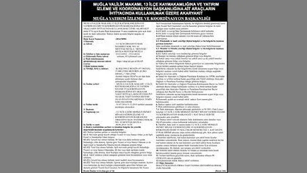 AKARYAKIT ALIMI YAPILACAKTIR