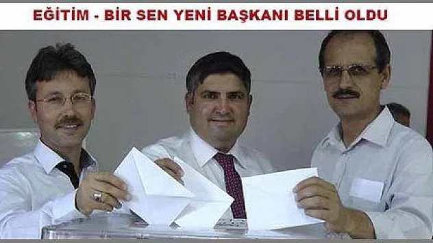 EĞİTİM BİRSEN BAŞKANLIĞINA ASIM CEZAYİRLİOĞLU SEÇİLDİ