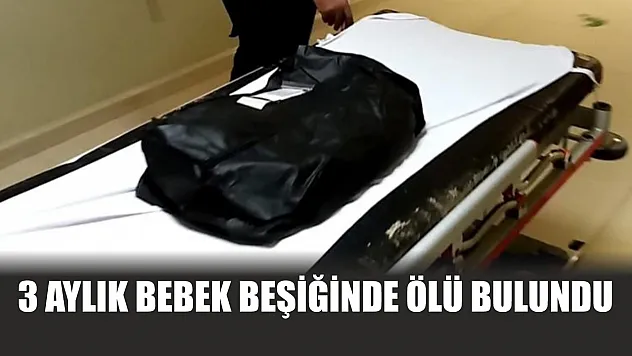 3 aylık bebek beşiğinde ölü bulundu