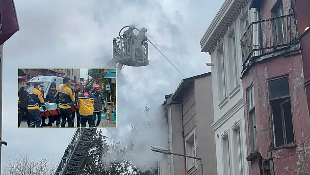 3 katlı binada yangın çıktı: 1 ölü 5 yaralı