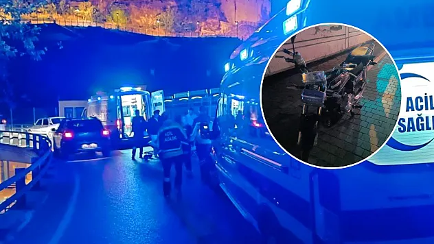 3 kişinin bindiği motosiklet bariyere çarptı, ilginç detay sonradan ortaya çıktı