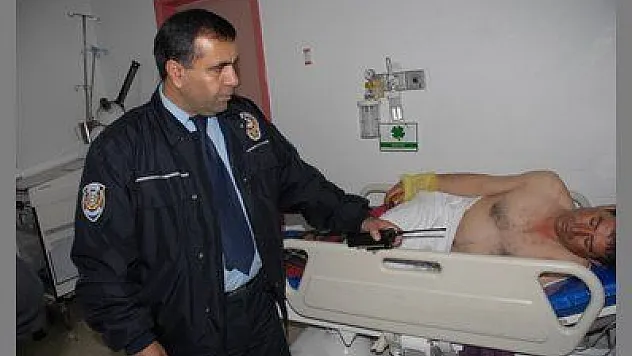 FETHİYE'DE TAŞ OCAĞINDA ELEKTRİĞE KAPILAN İKİ İŞÇİ YARALANDI