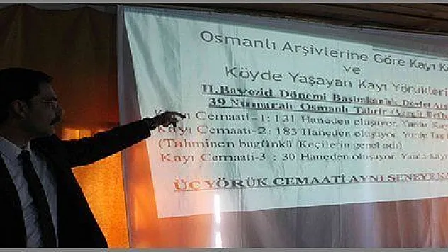 KAYA DEĞİL KAYI..KEÇİLER DEĞİL KARAKEÇİLİLER