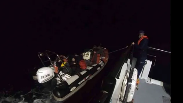 37 düzensiz göçmen kurtarıldı