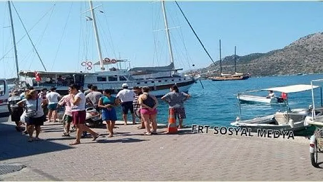 Motoryat kazasında kaptan ve gemicinin ifadesi alındı