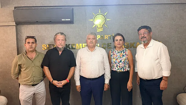 4'lü Masa, AK Parti Seydikemer İlçe Başkanı Ali Büklü'yü ziyaret etti