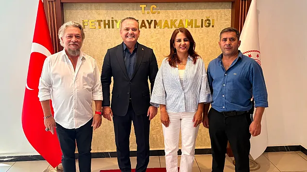 4'lü Masa Kaymakam Akkaya'yı ziyaret etti