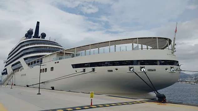 400 milyon avroluk gemi Bodrum'a geldi