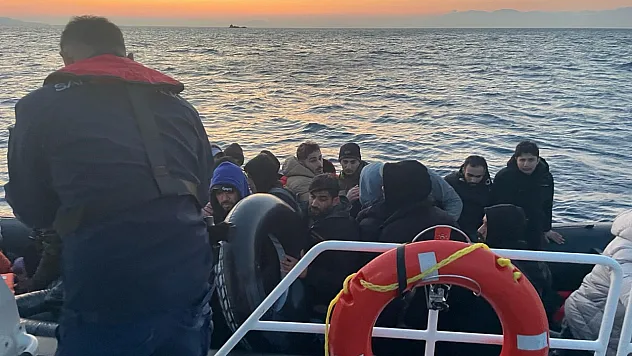5'i çocuk 35 düzensiz göçmen yakalandı