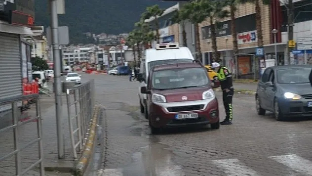 56 saatlik kısıtlamada yağmur sessizliği