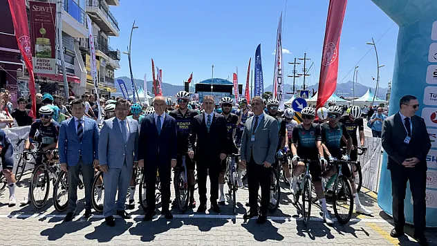 61. Cumhurbaşkanlığı Türkiye Bisiklet Turu'nda Marmaris-Fethiye etabı başladı