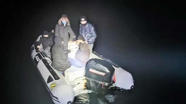 7 göçmen kurtarıldı