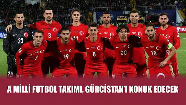 A Milli Futbol Takımı, Gürcistan'ı konuk edecek