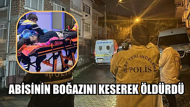 Abisinin boğazını keserek öldürdü