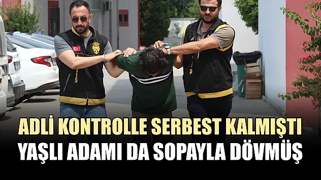 Adli kontrolle serbest kalmıştı, yeni görüntüleri çıktı: Yaşlı adamı da sopayla dövmüş