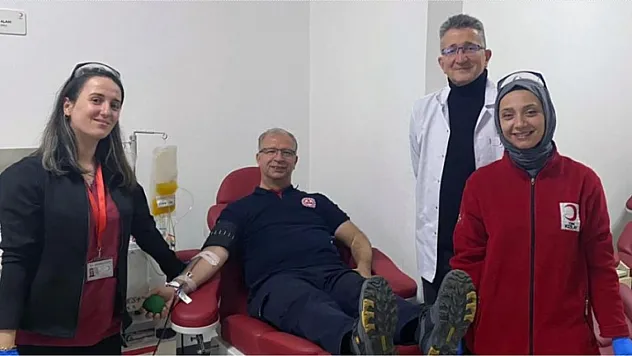 Aferez kan bağışı kabulü başladı