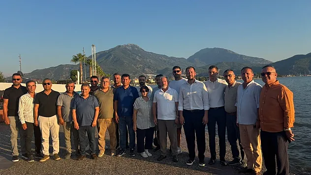 AK Parti Muğla İl Başkanı Cengizhan Güngör, Fethiye Körfezi projesini anlattı