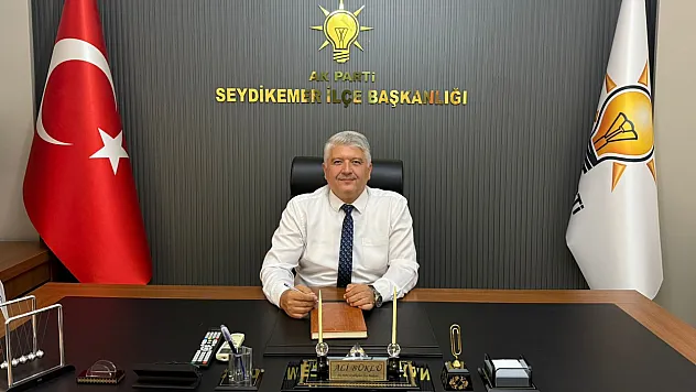 AK Parti Seydikemer İlçe Başkanı Ali Büklü'den Kadir Gecesi Mesajı