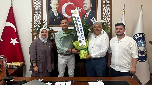 AK Parti Seydikemer İlçe Başkanı Ali Büklü'den Zabıta Haftası Ziyareti