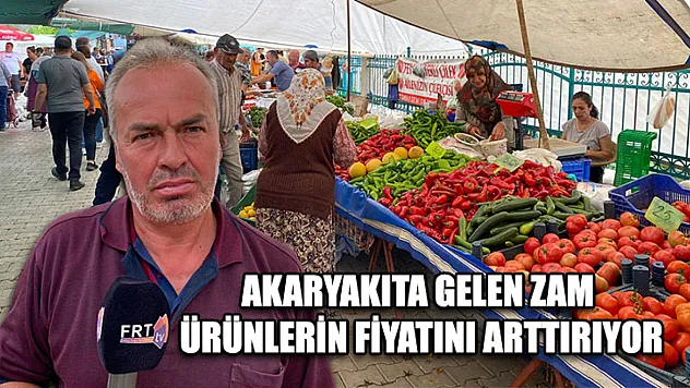Akaryakıta Gelen Zam Ürünlerin Fiyatını Arttırıyor
