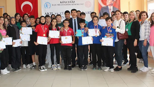 Akıl ve Zeka Oyunları ilçe turnuvası tamamlandı