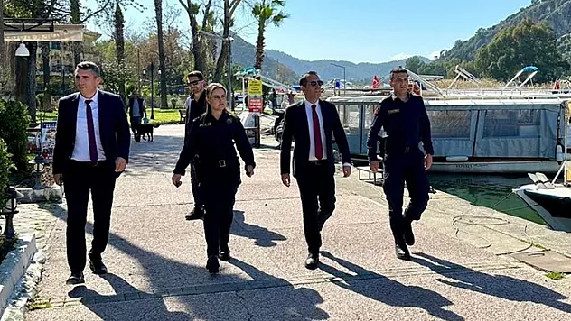 Aktaş, Dalyan'da Yapılan Çalışmaları Yerinde İnceledi