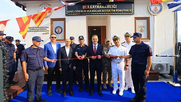 Akyaka'da Sahil Güvenlik Kolluk Destek Hizmet Binası Açıldı
