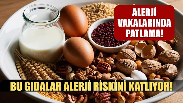 Alerji vakalarında patlama! Bu gıdalar alerji riskini katlıyor!