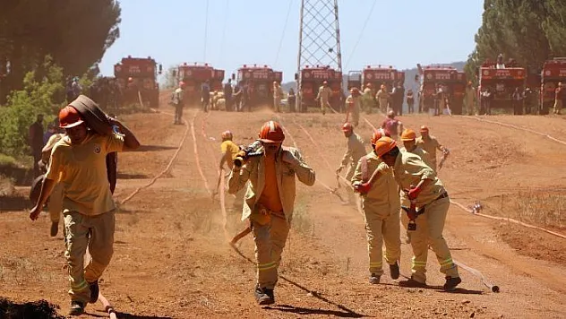 Alev savaşçılarına işbaşı eğitimi