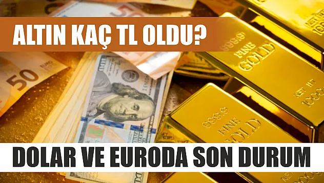 Altın kaç TL oldu? Dolar ve euroda son durum